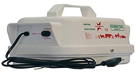 Llampec Pastor Eléctrico 01 Guarda Can con Conexión a Red 230v – 2,5 J - 9.000 V - 15 km de Alcance – Cerca eléctrica Para Perros, Caballos, Cerdos y Vacas – Fabricado en España