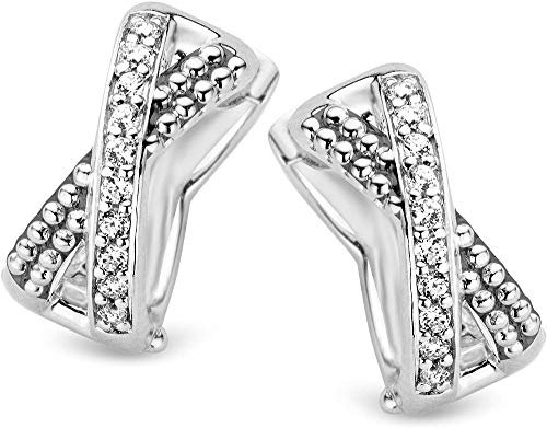 TI SENTO Milano Ohrringe aus rhodiniertem Sterlingsilber - 7707ZI