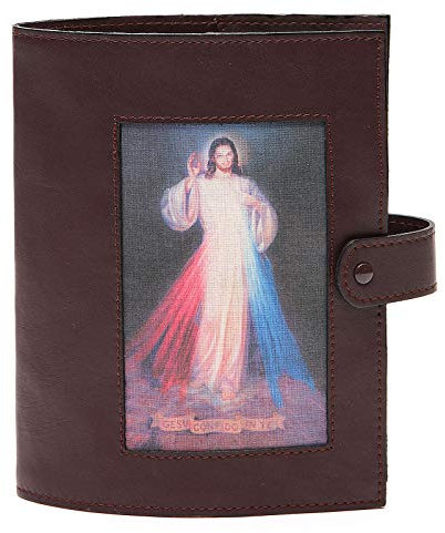 Holyart Custodia Bibbia Gerusalemme Testa di Moro Pelle Misericordia