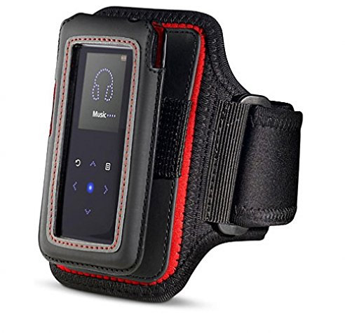 Sportarmband für iPod Nano 1. Generation, iPod Nano 2. Generation, iPod Nano 5. Generation, iPod Nano 4. Generation, Neopren, Mikrofaser, Schwarz