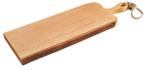 Zassenhaus Mangoholz Griff-Servierbrett Braun 59x19x2,5