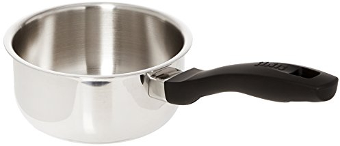 IBILI - Saucière Induktion, 14 cm, Acier inoxydable, Compatible avec l’induction, Argent