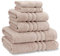Catherine Lansfield Zero Twist 6 Piece Towel Bale Natural