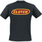 Clutch Logo Männer T-Shirt schwarz L 100% Baumwolle Band-Merch, Bands