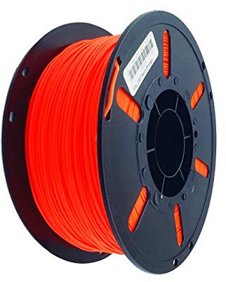 1kg PLA Filament Rolle 1,75mm NEON GRÜN GELB ORANGE ROT HELLORANGE 3D DRUCK (NEON ORANGE 1kg 1,75mm)