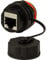LogiLink 060560 Double prise IP68 RJ45 Cat.6A femelle Noir