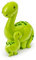 Mousehouse Gifts - Kinder Spardose - Mama- und Baby-Dino - Geschenk für Mädchen und Jungen - Grün - 10 x 14 x 20 cm