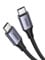 UGREEN Câble USB C vers USB C PD 3.1 240W 5A 48V 180W 140 W Charge Ultra Rapide Nylon Tressé Compatible avec MacBook iPad Ordinateur Portable de Jeu Série iPhone 16 (2M)