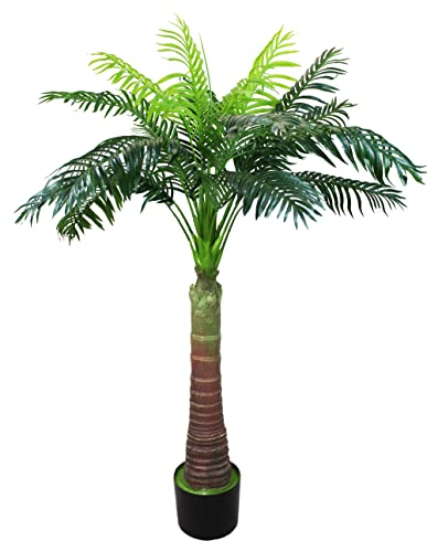 Künstliche Palme Kunstpalme 180 cm Areca Palme KP204 Kunstpflanze Große künstliche Pflanze im Topf Dekoration