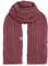 KNIT FACTORY - Bobby Schal - Grob Gestrickter Schal - Für Damen und Herren - Winter Strickschal mit Wolle - Hochwertige Qualität - Stone Red