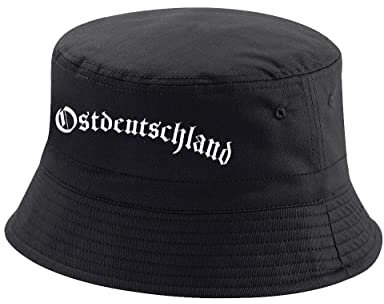 Fischerhut Ostdeutschland Schwarz Größe S/M