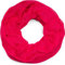 styleBREAKER Damen Loop Schal mit Glitzer Schneeflocken Print, Weicher Schlauchschal Einfarbig, Tuch 01017064, Farbe:Rot