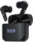 Nakamichi Sound True Wireless In-Ear Auricolari, Bluetooth 5.3, istruzioni vocali in inglese, riduzione del rumore ENC, chiamate in vivavoce, ricarica wireless con display a LED e fino a 32 ore di