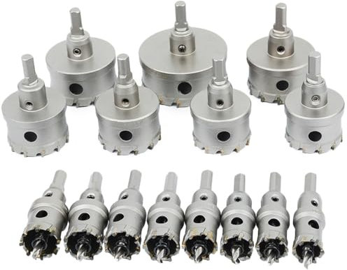 TCT Hole Saw 12-200mm Carbide Hole Saw Tungsten steel Cutter for Stainless Steel, Metal, Iron, Wood Metal Cutting Kit,185mm