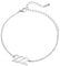 PAURO Damen Edelstahl Engel Nummer 222 Armband Kette Einstellbar Minimalistisch Numerologie Schmuck Silber