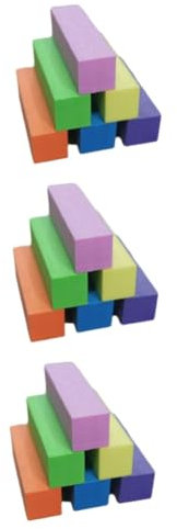 Housoutil 36pezzi Buffer Per Unghie File Per Lucidatura e Finitura Per Manicure e Pedicure Colori Blu Rosa Giallo