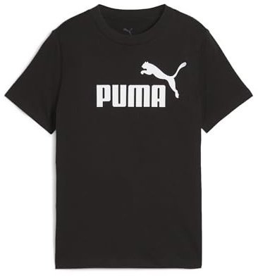 PUMA Mädchen ESS No. 1 Logo Tee G T-Shirts, PUMA Black, 176