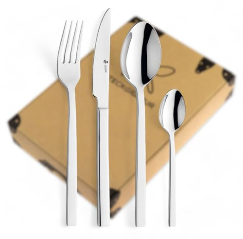 Edge Besteckset 4-teilig Erwachsen Paul Wirths Besteck mit Wunschname