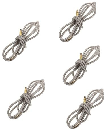 Happyyami 5pcs Gas Canister Extension Tube Camping Line Hose Gas Hose Replacement Cylinder