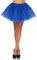 Tüllrock Damen Tutu Klassisch Elastisch 3 Lagig Tüll Tüllrock Blau 80er Rock Tütü Damen Kurz Teen Dance Dress Up Party Cosplay Zubehör Vintage Ballett Tanzkleidung Ballettkleidung Festliche Karneval