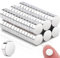 80 Stück Magnete Klein Mini Rund Magnet 6x2mm, Magnete Stark Kühlschrankmagnete Neodym Magnet Extra Stark, Starke Magneten für Kühlschrank, Whiteboard, Büro, Basteln, Zuhause