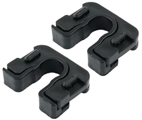 KUKAZU 2 Sets for Ford for Focus 3 for Mondeo MK4 for Fiesta MK7 MK8 for B-Max for C-Max Heck-Kofferraum-Ladeabdeckung Hutablage-Clips Pivot-Halterungshalterung