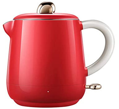 KXQYIKYI 0,6 L Wasserkocher Mini Wasser Heizung Maschine Tee Maker Kaffeekanne Büro Kessel Wärmer Heizung hoffnungsvoll