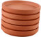 Toyvian 5 Piezas Estera De Maceta Soportes Adentro Platillo De Planta De Arcilla Platillos para Plantas Platos para Macetas para Plantas Bandejas para Macetas Maceteros Terracota Chocolate