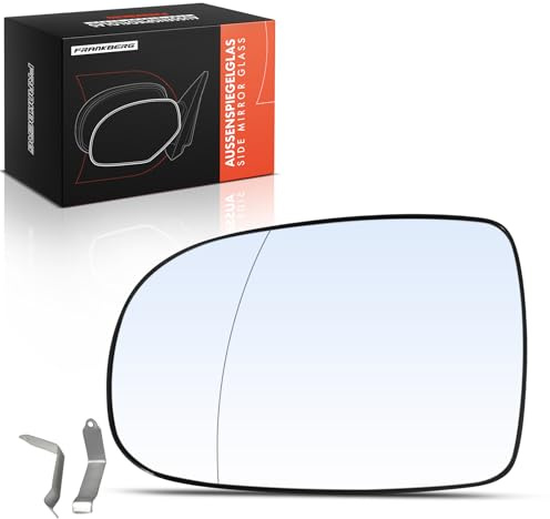 Frankberg Spiegelglas Außenspiegel Aussenspiegelglas 1426527 | Links, Fahrerseite, Vorderseite; Kompatibel mit Tigra Twintop X04, Corsa C Kasten/Hatchback X01, Corsa C X01