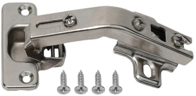 1 cerniera for anta angolare da 135 gradi con viti - Ferramenta con chiusura ammortizzata for mobili da cucina e da bagno