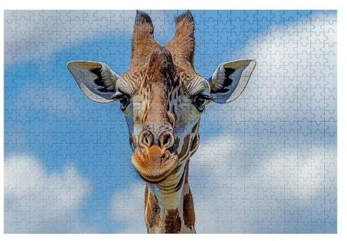 Puzzle 4000 Teile Erwachsene Tiere Puzzle Giraffe Klassische Holzpuzzle Erwachsene 141x87cm Impossible Lernspiel Herausforderung Puzzlespiele für Die Ganze Familie Relaxing Geschenk für Männer E-60