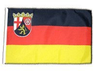 Fahne Flagge Deutschland Rheinland-Pfalz 30 x45 cm