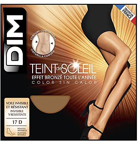 Dim Collant Femme Teint De Soleil Effet Bronzé Naturel x1