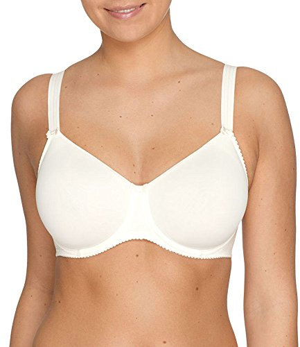Prima Donna Satin Moulded Underwired Bra, Natural, 40C