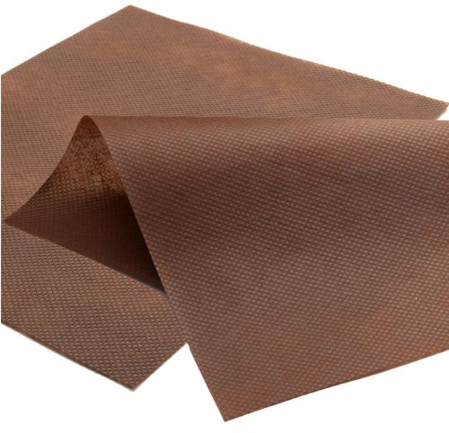 Masgard 10 m² Unkrautvlies Gartenvlies Unkrautfolie 1,00 m x 10,00 m - 80 g/m² - braun