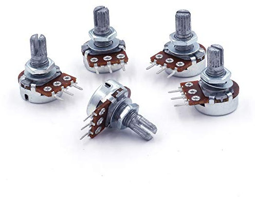 Potentiometer Mono Linear Axial 1KΩ B1K für PCB