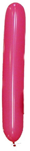 Gummiwerk Czermak & Feger Z160-34 1 STK. Riesenzeppelin 160cm Luftballon Länge ~160cm Ø34cm Ballonfarben Magenta, XL Zeppelin Z160, Lieferung ohne Verschluss unaufgeblasen