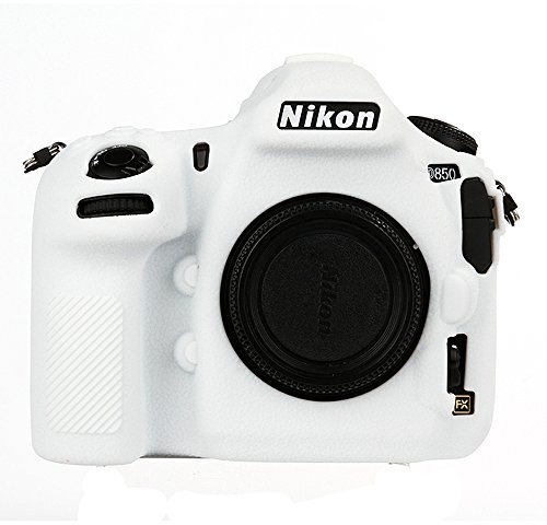 Market&YCY Professional Easy Cover Camera Protective Camera Silicone Protective Case ,For Nikon D850 Camera - White