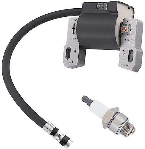 ZAMDOE Ignition Coil Module for Briggs & Stratton 796964 695711 555530 557040 590454 802574 492416 493237 491760 692605, 12A100 121A12 110432 110492 FT50 JS1150 CS3310 Series Engine