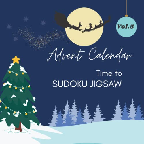 Adult Sudoku Advent Calendar: Start the Christmas countdown with a variety of Sudoku puzzles, from medium to extremely difficult.: More than 80 ... 25 x 25, Premium colours and a glossy cover