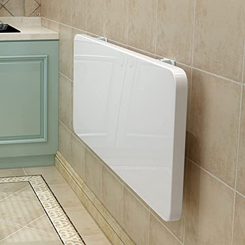 Klapptisch für Küche, Frühstück, Bartisch, 60 cm, 70 cm, 80 cm, 90 cm, 100 cm, 120 cm, zusammenklappbar, Computertisch für Zuhause, Büro, klein, platzsparend, 60 x 40 cm, 70 x 40 cm