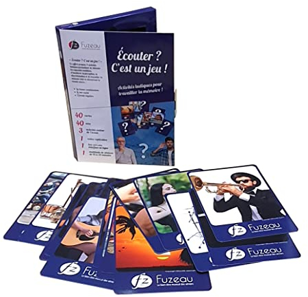 Fuzeau - 78340 – Listen It's A Game – Senior Music – 40 Sounds and Images – Boost Memory