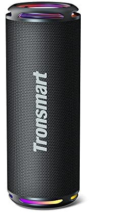 Tronsmart T7 Lite 24 W Tragbarer Outdoor-Lautsprecher, 24 W Stereo-Sound mit tiefem Bass, Bluetooth 5.3, IPX7 wasserdicht, 24 Stunden Spielzeit, benutzerdefinierter EQ per App, Ultra tragbar zum