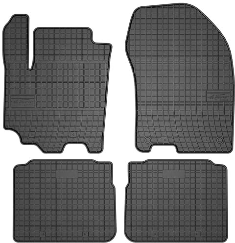 SMK Gummimatten auto fußmatten Satz passend für Suzuki SX4 S-Cross ab 2016 Erleben Sie einen neuen Standard des Reisens mit rutschfesten auto fussmatten - Mehrjahres- auto teppiche für alle Straßenver