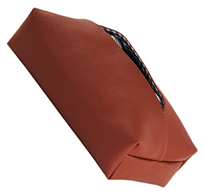 Zerodeko Tissue Set Napkin Dispenser Face Tissue Desk Dispenser Travel Tissue Car Paper Towels Tissue Holder Napkin Container Dispenser Tagine Paper Towel Holder Leather Simple