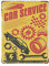 Plaque en métal à suspendre pour garage et réparation de voiture - Décoration murale rétro - 40,6 x 30,5 cm
