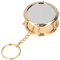 Mini Goldene Trommel Schlüsselanhänger Modell Musikinstrument Modell Musik Geschenk Messing Tragbare Simulierte Exquisite Trommel Musikinstrument Schlüsselanhänger