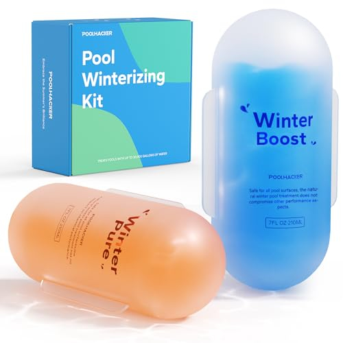 POOLHACKER 3 in 1 Winter Closing Kit - Above Ground & Inground Pool Winterizing Kit, Up to 30,000 Gallon