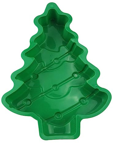 TOPBATHY Christmas Tree Baking Pan Large Cake Tins Silicone Mold DIY Cake Mould