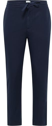 Mustang Herren Freizeithose Style Milano Linen Jogger